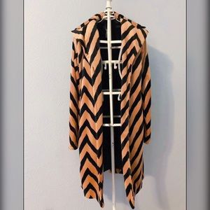 Moda International Stripped Coat